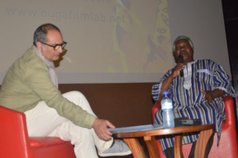 Master Class Cinéma : « Quand on transmet son savoir, on ne perd jamais. Au contraire on apprend davantage », dixit Gaston Kaboré lors de OUAGA FILM LAB 2018