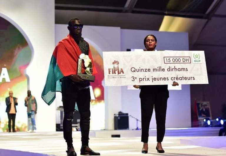 MODE: Le styliste Burkinabè Black (Ben Isac) classé 3ème au FIMA 2018.