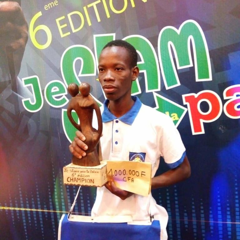 6e édition du Concours « je slame pour ma patrie » : Abdoul Rahim Tapsoba qualifié pour Londres.
