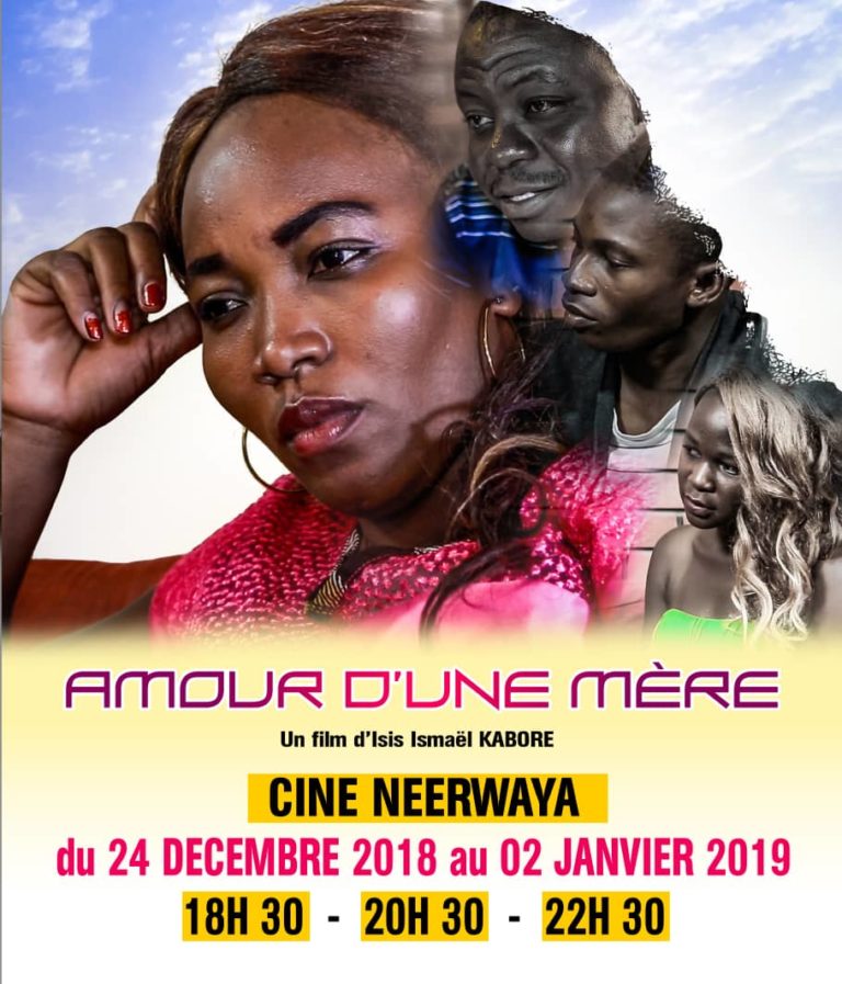 CINEMA: « Amour d’une mère  » passe pour la première fois le 24 Décembre 2018 au Ciné Nerwaya.