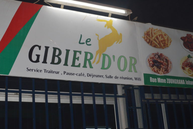 GASTRONOMIE: L’association Tanghin Festival a désormais son restaurant appelé « gibier d’or ».