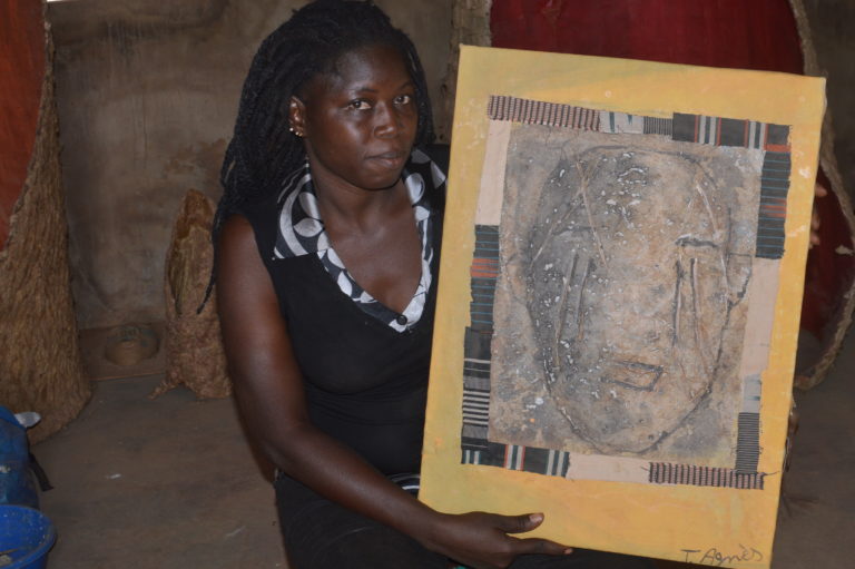 PEINTRE: Entretien avec Agnès Talato SEBDA artiste peintre.