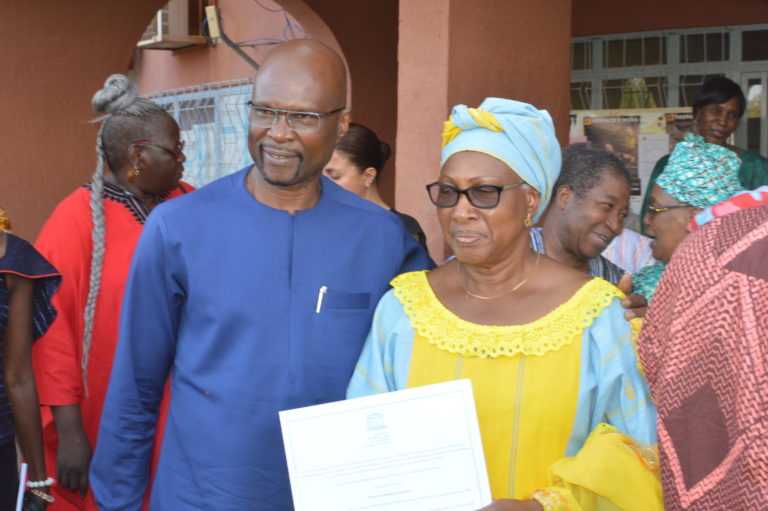 FESPACO 2019 : L’UNESCO reconnait les mérites de la pionnière Alimata SALAMBERE.