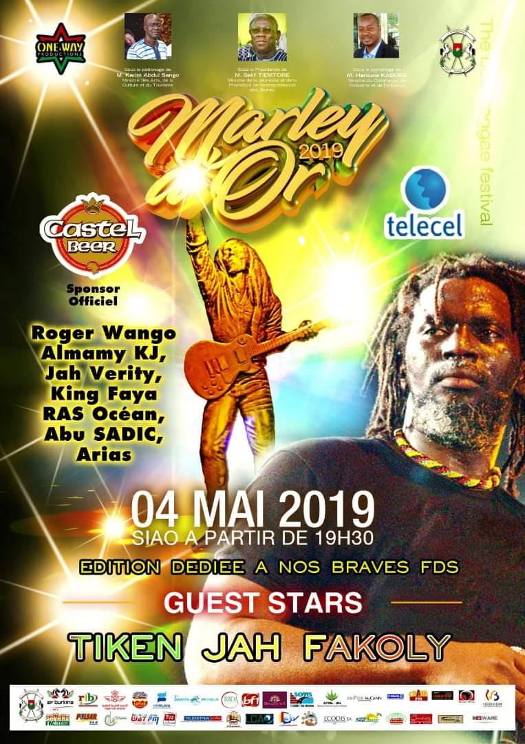 Le marley d&rsquo;or 2019 se tiendra le 04 Mai à 19h30 au SIAO.