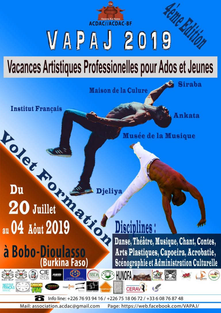 Offrez-vous une formation de qualité au camps VAPAJ 2019.