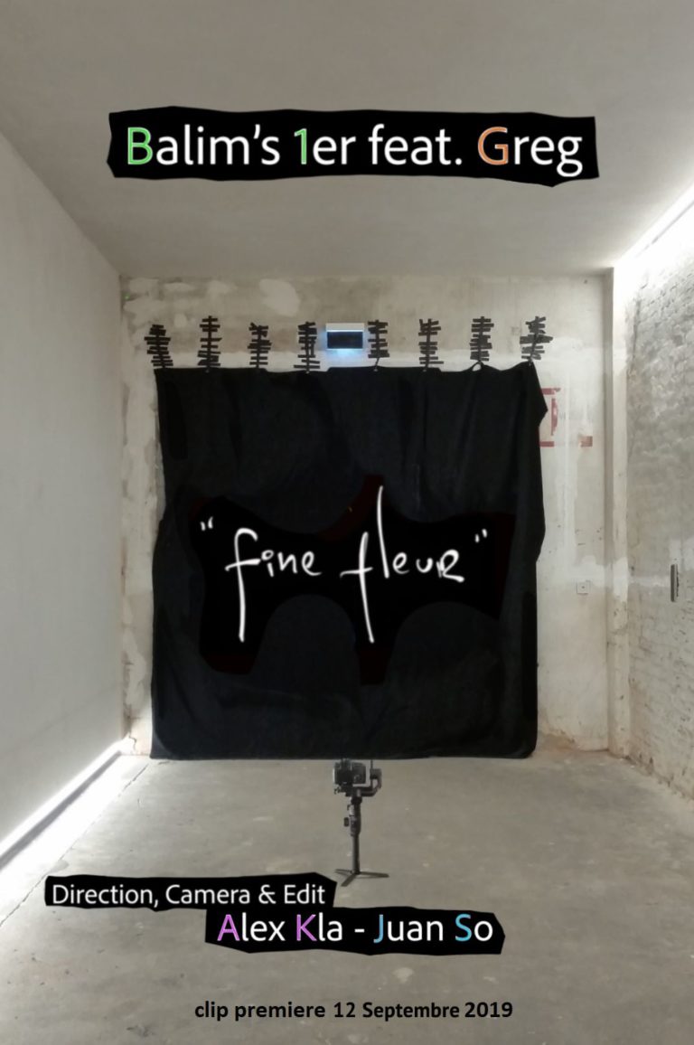 « Fine Fleur »:  C’est le dénommé du tout nouveau bébé de l’artiste Balim’s 1er.