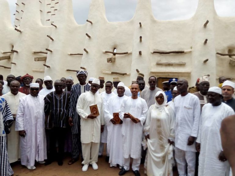 La mosquée de Dioulassoba réhabilitée et livrée aux communauté.