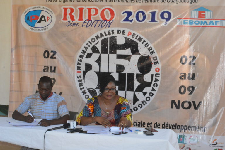 PEINTURE: Les RIPO, un tremplin pour les artistes peintres du Burkina Faso.