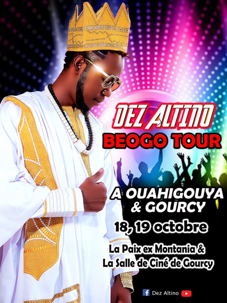 BEOGO TOUR: Le cap est mis sur Ouahigouya et Gourcy les 18 et 19 octobre prochain.