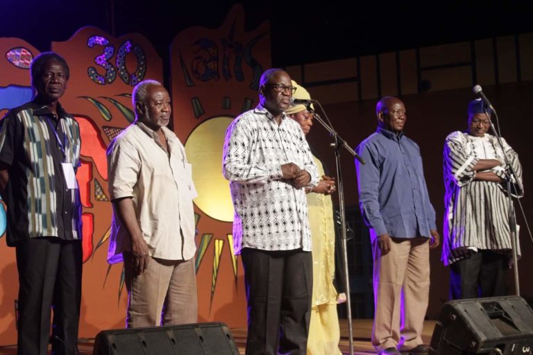 FITMO 2019:  Remise de trophée aux pionniers vivants.