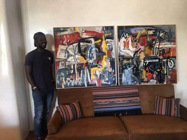 PEINTURE : Un bond sur le parcours de Harouna OUEDRAOGO de Ouahigouya PEINTURE : Un bond sur le parcours de Harouna OUEDRAOGO de Ouahigouya