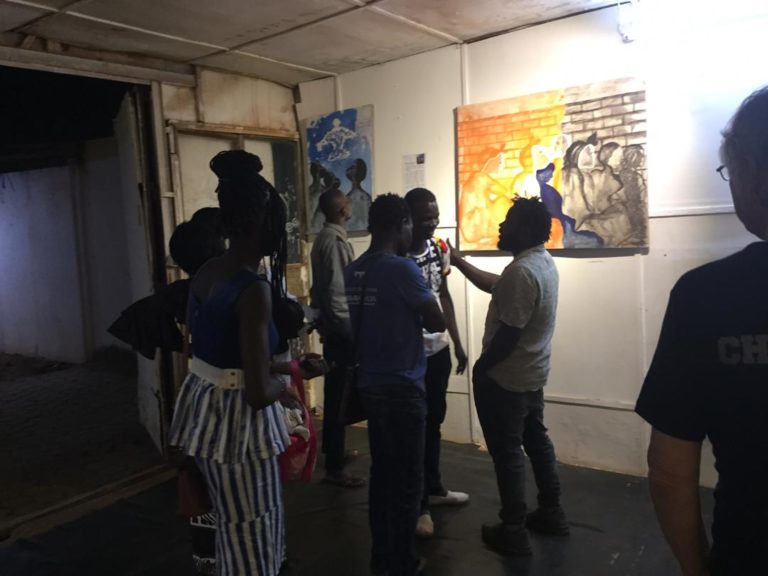 PEINTURE : Le Peintre Sawadogo Desiré, un véritable chef-d’œuvre.