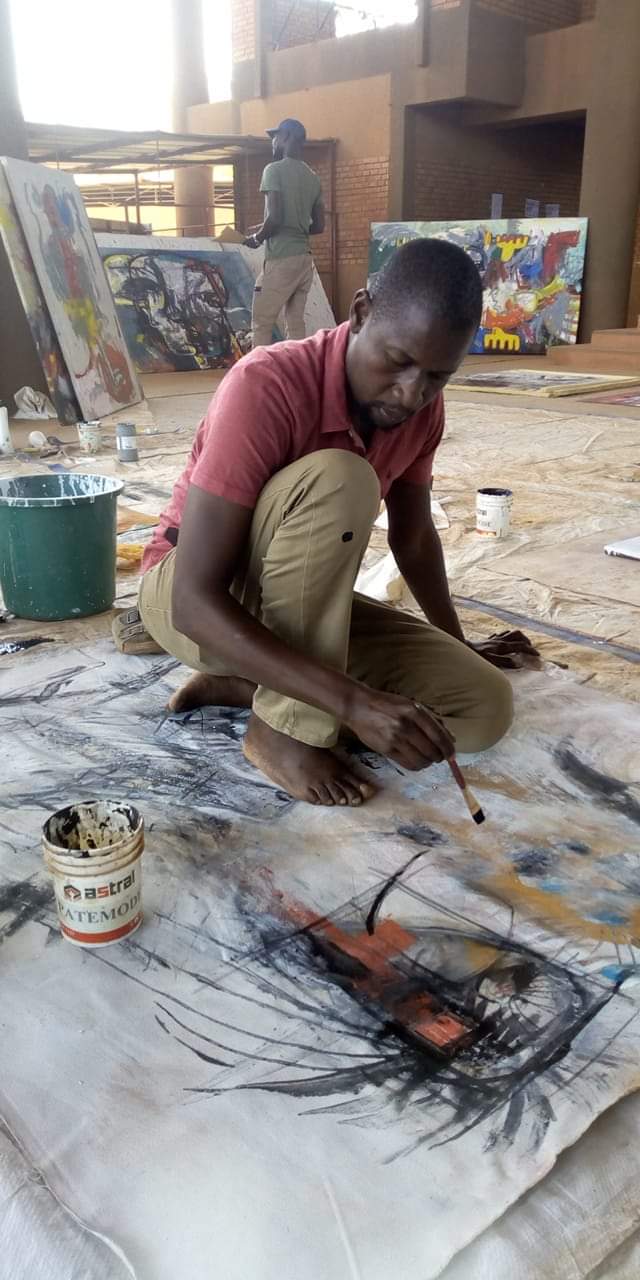 Peinture : À la découverte du magicien Boubakary Konsiembo