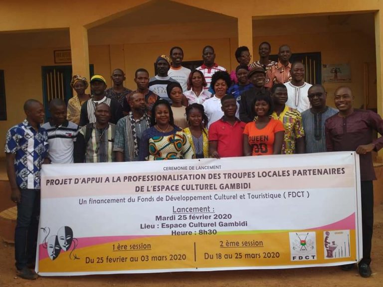 Professionnalisation des troupes locales: L’Espace Culturel Gambidi outille ses troupes partenaires