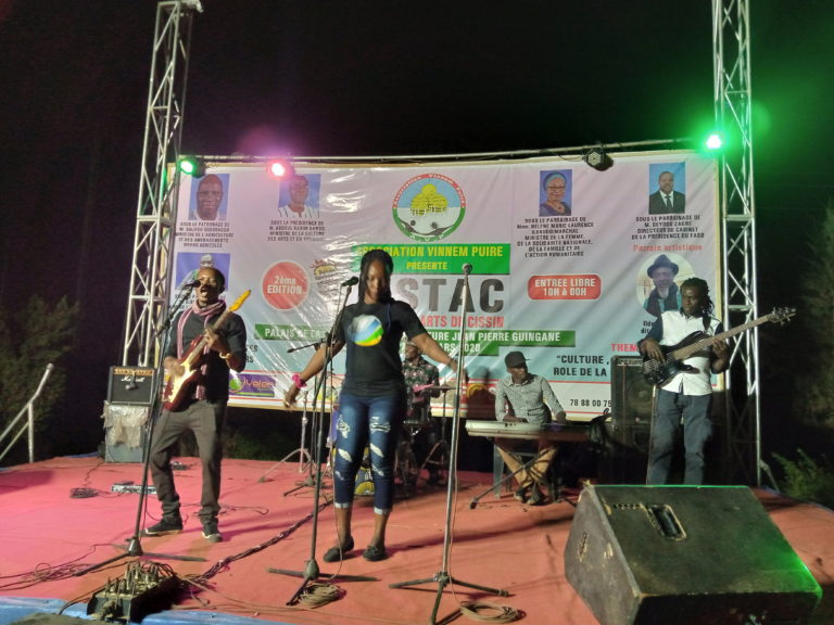 Le groupe musicien «  Clan 7 » au FESTAC 2020