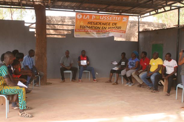 HUMOUR: L’Association Grâce Théâtre du Burkina outille une quinzaine de jeunes talents en art humoristique