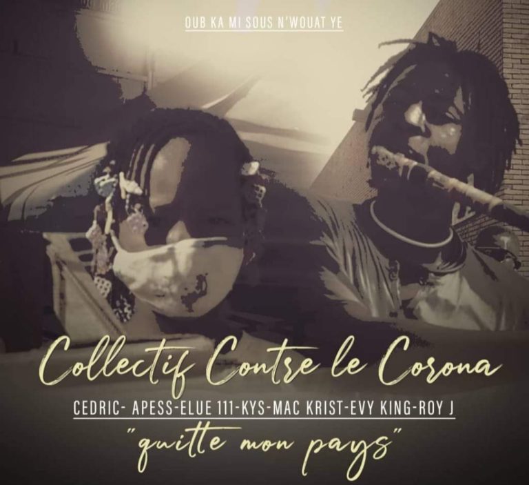 Un collectif de jeunes musiciens barrent la route au covid 19 à travers un clip intitulé « corona quitte mon pays »