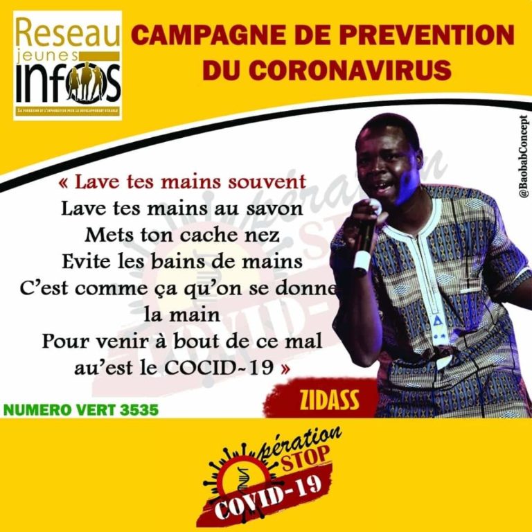 MUSIQUE: ZIDASS parle du Covid-19 dans nouveau clip « Burkina Faso »