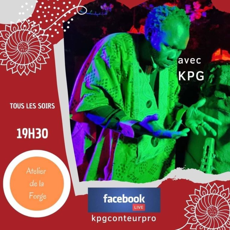 Conte en live : KPG ravive les internautes burkinabè et du monde en ce moment de confinement