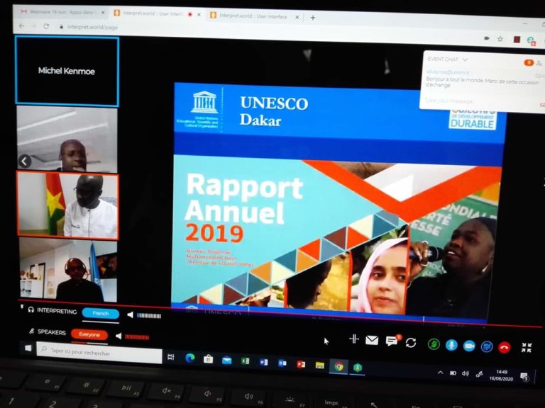 UNESCO: Du moyen de communications pour limiter la propagation de la Covid-19, selon le BREDA