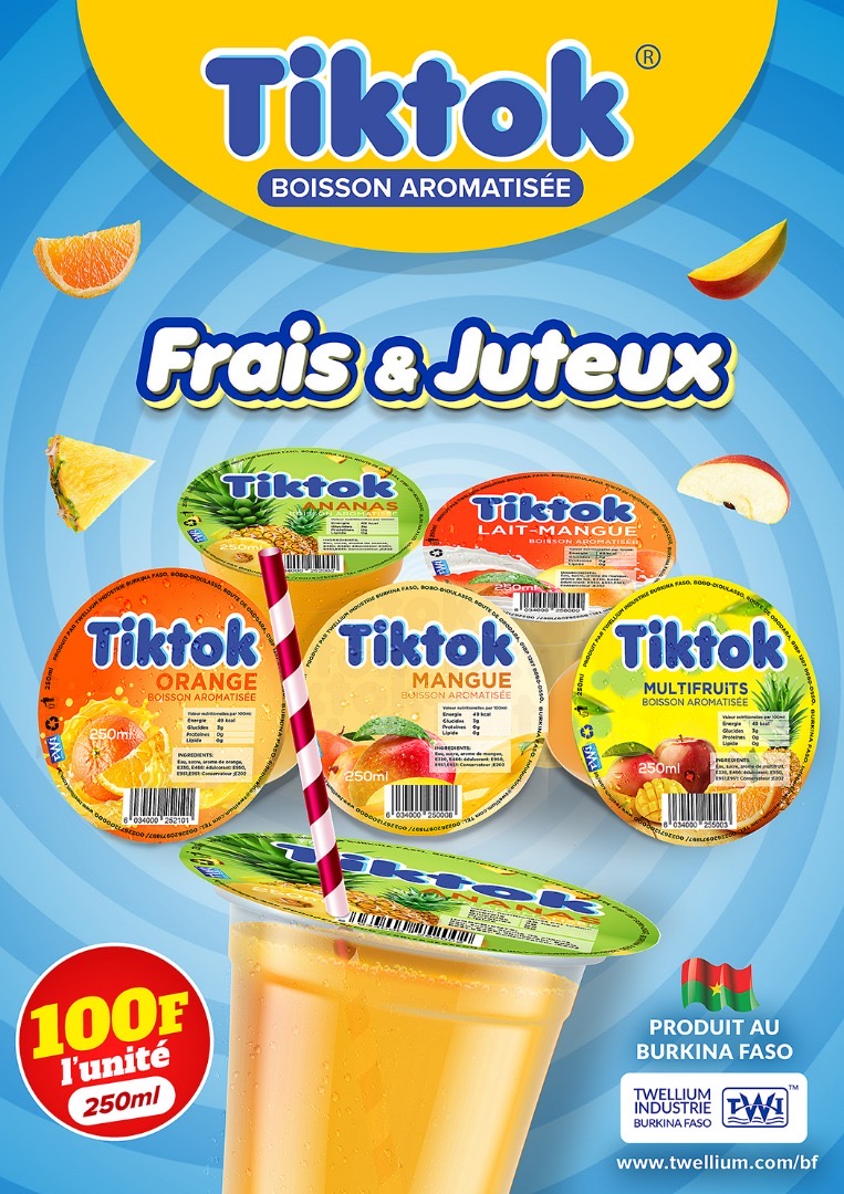 ANNONCE: Consommez sans modération le jus TIKTOK