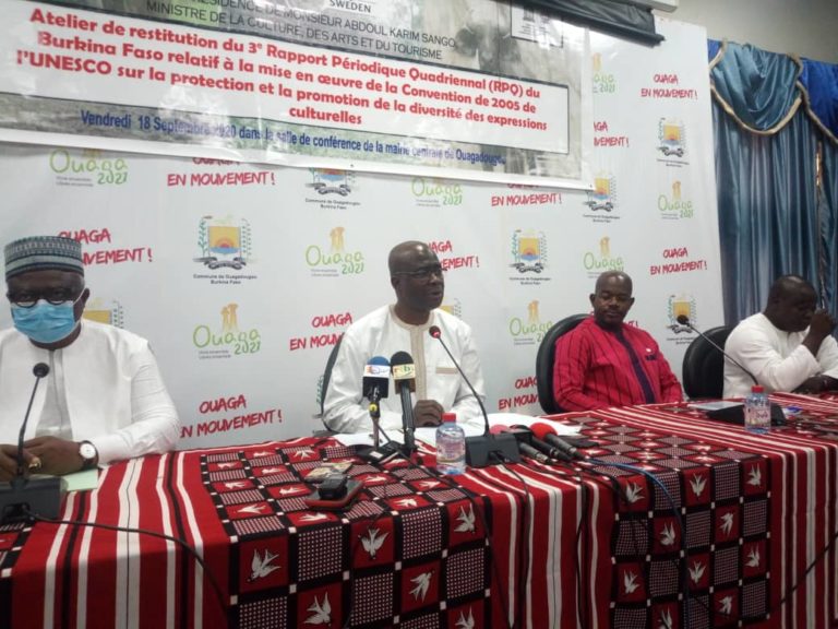 Protection et promotion de la diversité des expressions culturelles: le Burkina Faso à jour de son engagement international à la Convention 2005 de l’UNESCO