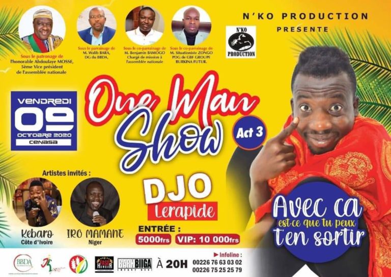 HUMOUR: Entretien avec Djo Le Rapide à l’occasion de son 3è One man show