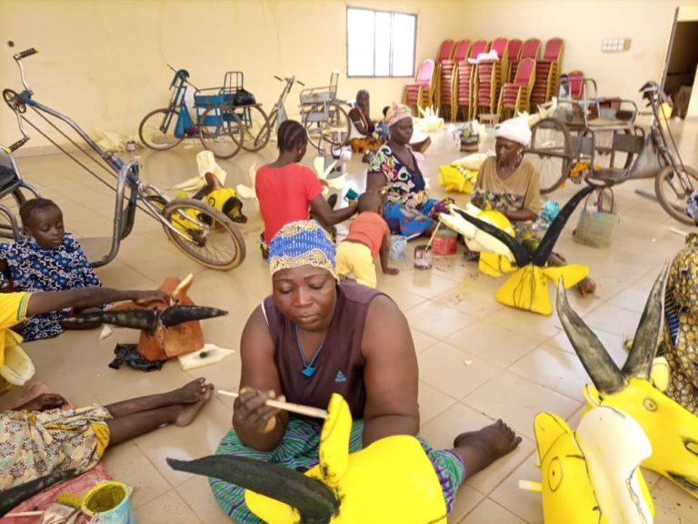 Wed-bindé 2020: L’Association Culturelle Passaté outille les handicapés en arts plastiques