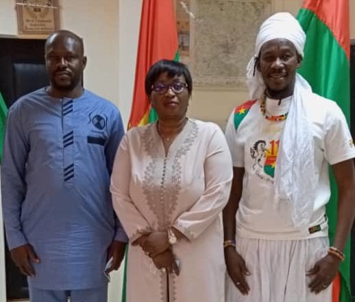 Visite de remerciement : SANA BOB auprès des autorités de la ville de Ziniaré