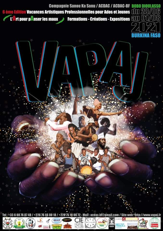 La compagnie Sanou Ka Sanu présente la 6e édition de VAPAJ 2021