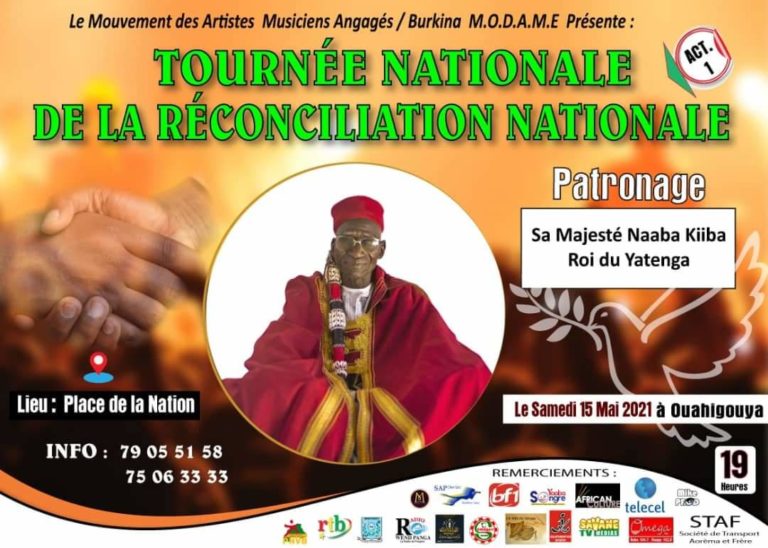 Tournée Nationale de la Réconciliation Nationale: Ouahigouya va abriter le grand concert de lancement