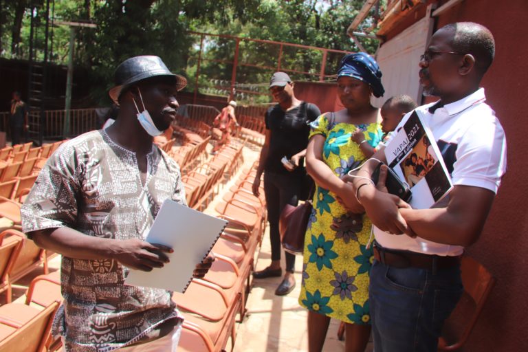 VAPAJ 2021 à Bobo-Dioulasso: le DG du BBDA, Wahabou Bara, fait le constat des ateliers de création