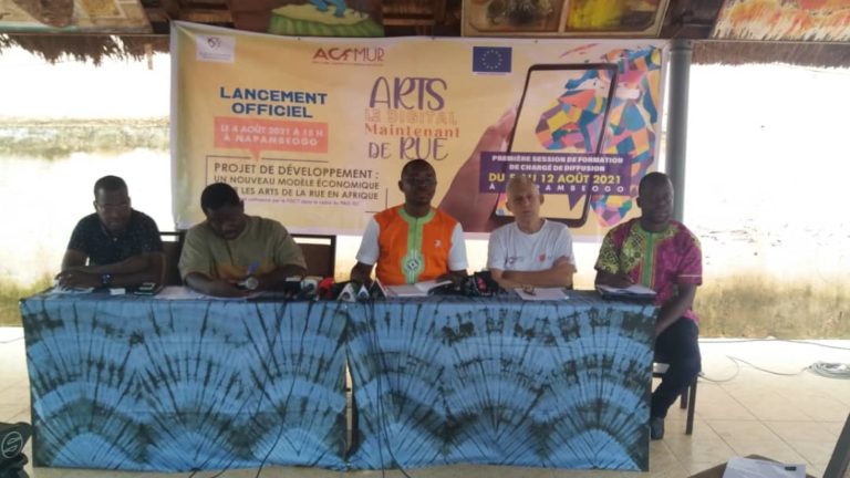 Art du spectacle : lancement officiel de la première édition de formation du projet d’ ACMUR