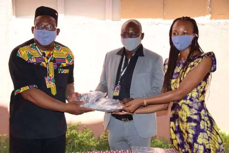 FESPACO 2021 et lutte anti Covid-19: l’ONG ‘’360 développement » offre 4000 bavettes