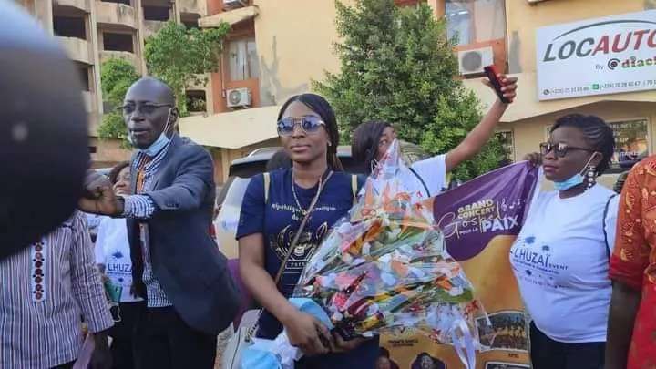 Concert pour la paix au Burkina: l’artiste gospel Dena Mwana à Ouagadougou