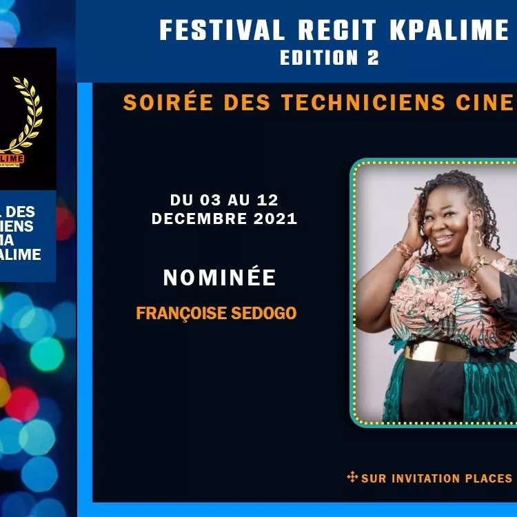 Festival Récit Kpalimé : La maquilleuse professionnelle Françoise Sedego représente le Burkina Faso