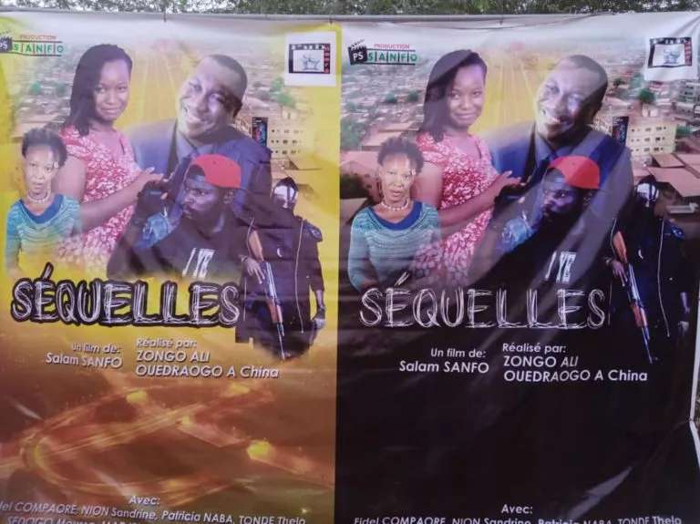 CINÉMA : les ‘’Séquelles’’, le tout nouveau film de Salam Sanfo projeté pour la première fois