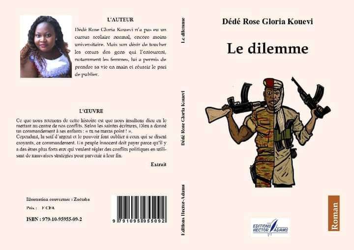 LITTÉRATURE: « Le dilemme » de Dédé Rose Kouevi Gloria interroge la problématique de la sécurité au Burkina