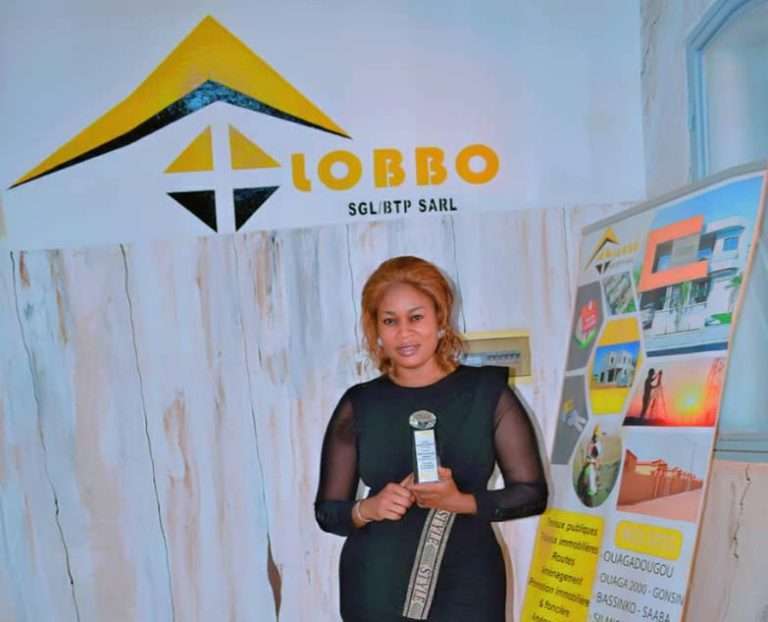 Société: Safiatou Lobo Ouédraogo, l’étoile montante du BTP au Burkina Faso
