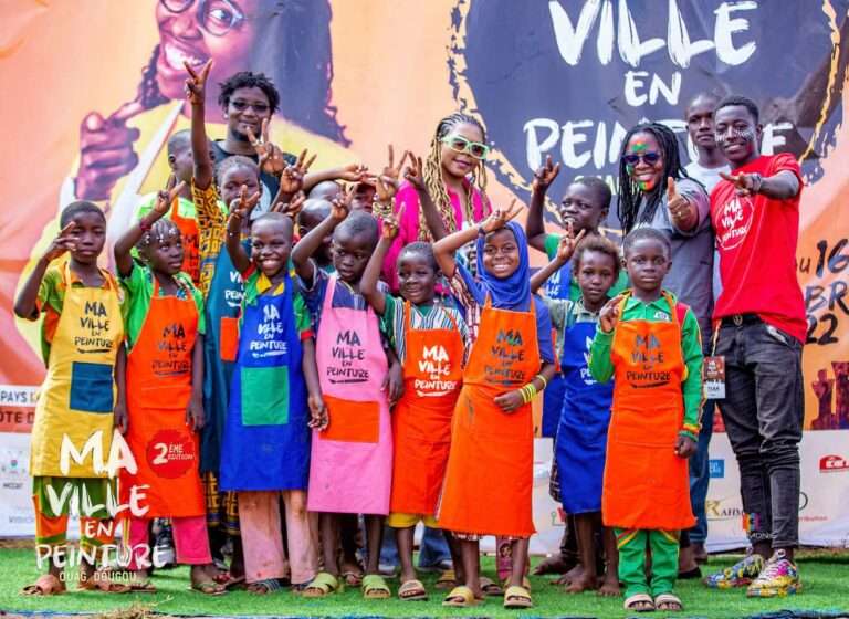 « Ma ville en peinture »: l’acte 2 se poursuit dans les artères de Ouagadougou