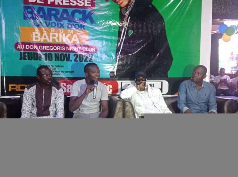 Bobo-Dioulasso : Barack la voix d’or lance son 3e album
