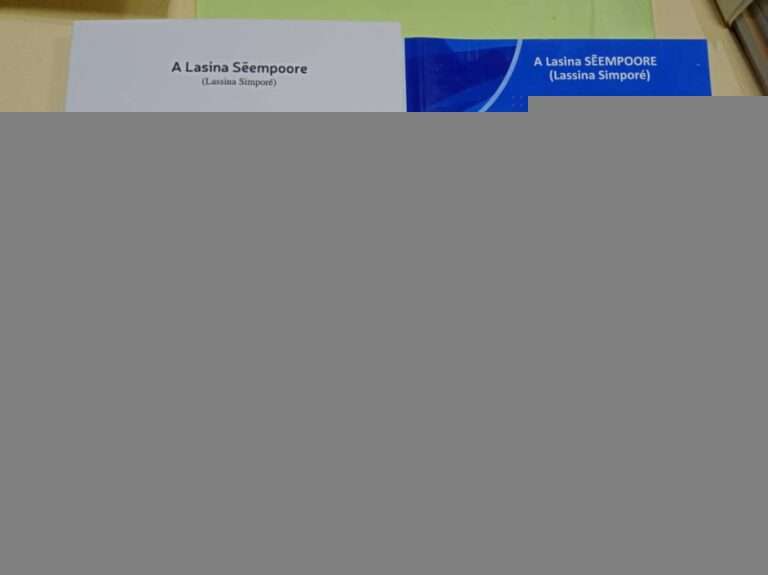 LITTÉRATURE : double dédicace d’ouvrages pour l’historien Dr Lassina Simporé