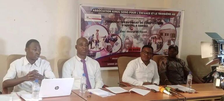 SOCIÉTÉ : l’association « Kinuu Sono  pour l’enfance et le troisième âge » présente son projet de construction d’hôpital à Gorgui
