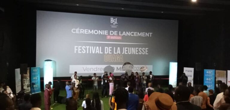 Festival de la Jeunesse Ouaga: la 3e édition officiellement lancée