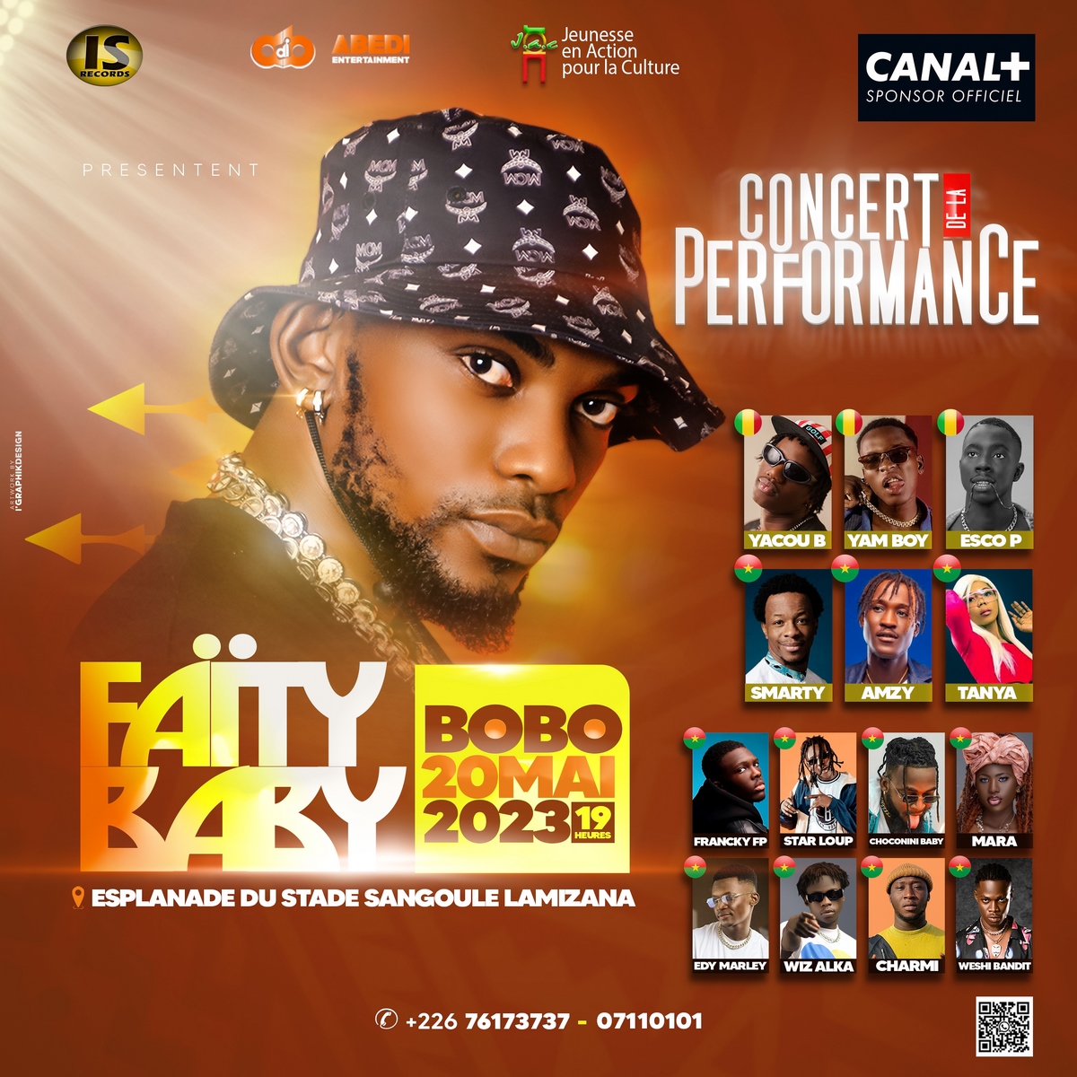 CONCERT FAITY BABY PANNEAU