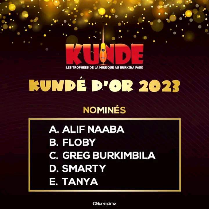 KUNDÉ 2023: qui d’Alif Naaba, Smarty, Floby, Greg ou de Tanya succédera à Donsharp ?