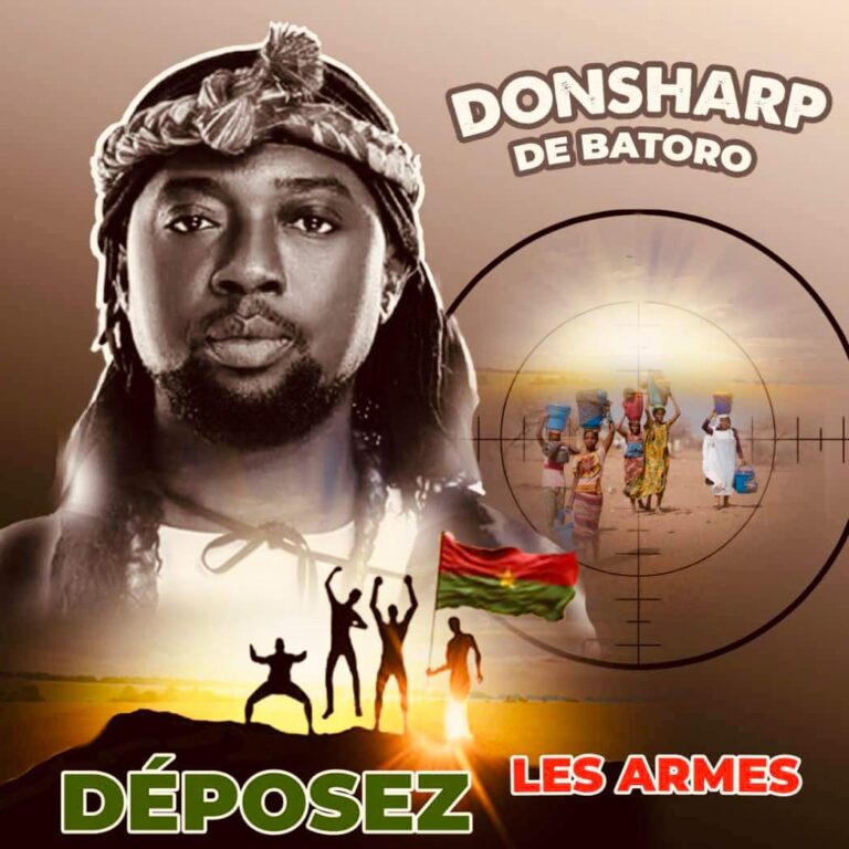 MUSIQUE: « Déposez les armes » ou le cri de cœur de Donsharp de Batoro