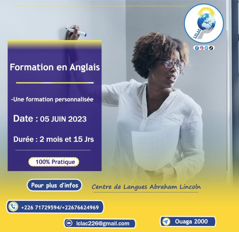 Renforcement de compétences: le Centre de Langues Abraham Lincoln initie une formation à la carte