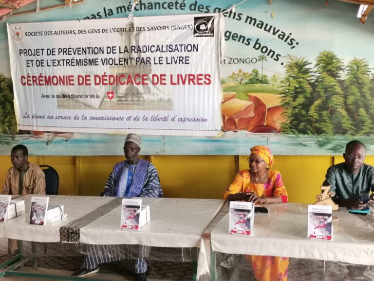 LITTÉRATURE: la SAGES célèbre le livre à travers deux évènements