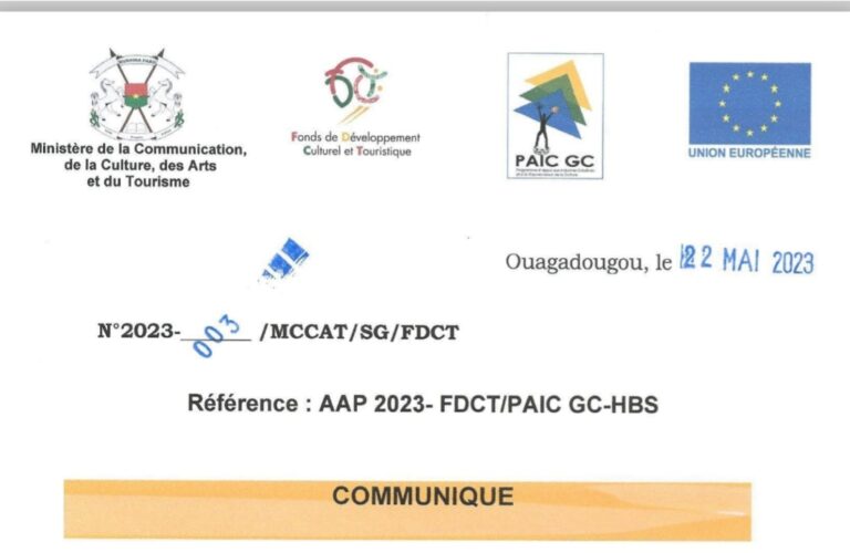 Appel à projets spécifique des Hauts-Bassins: liste des structures retenues